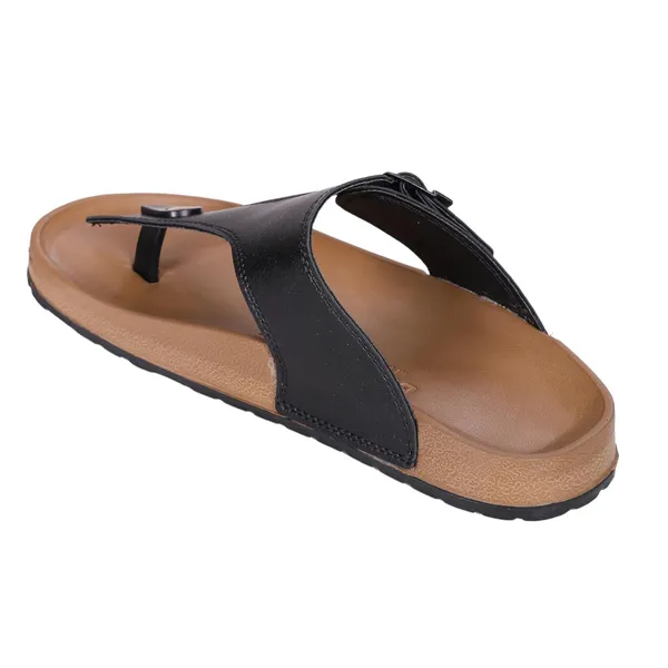 Black_Synthetic_Leather_Slippers_For_Men
