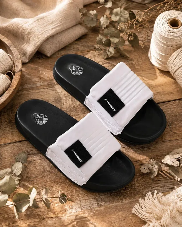 White_Eva_Slides_For_Men