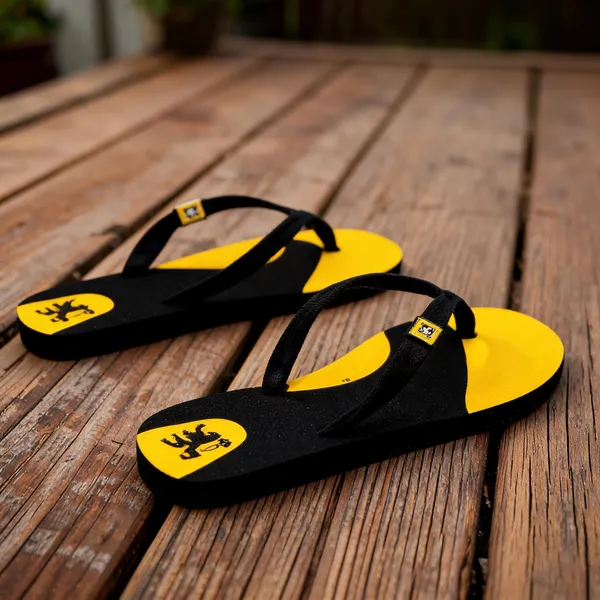 Multicolor_Synthetic_Leather_Flip_Flops_For_Men