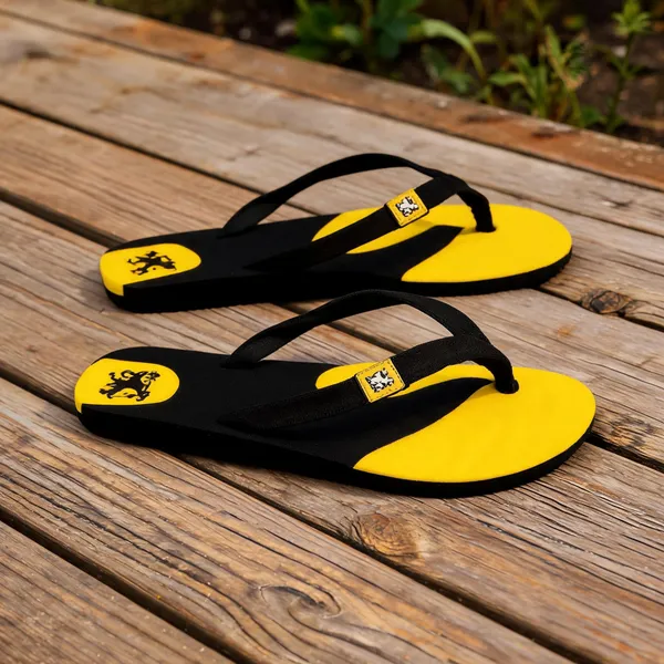 Multicolor_Synthetic_Leather_Flip_Flops_For_Men
