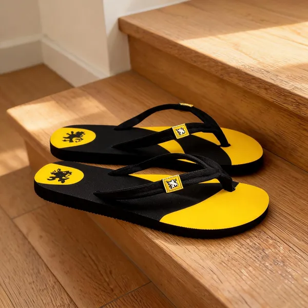 Multicolor_Synthetic_Leather_Flip_Flops_For_Men