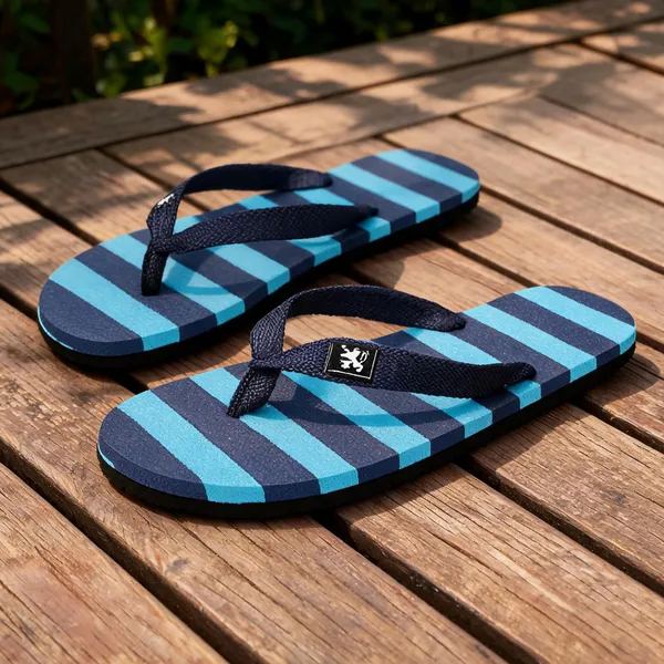 Blue_Rubber_Slippers_For_Men