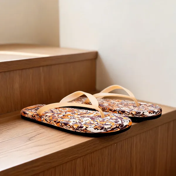 Yellow_Rubber_Slippers_For_Men