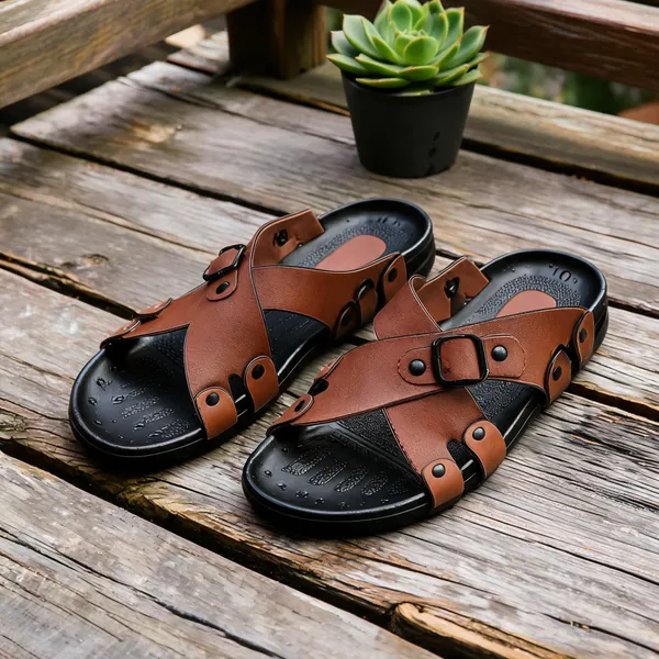 Men_Leather_Strappy_Sandals
