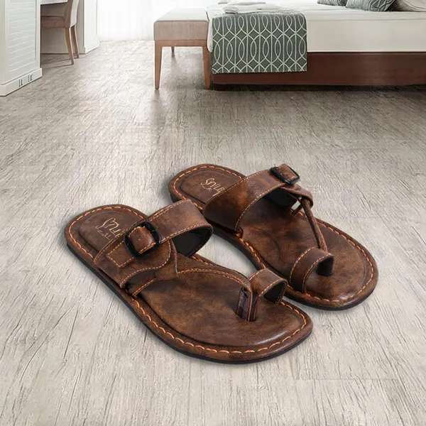Coffee_Men_Leather_Toe_Ring_Sandals