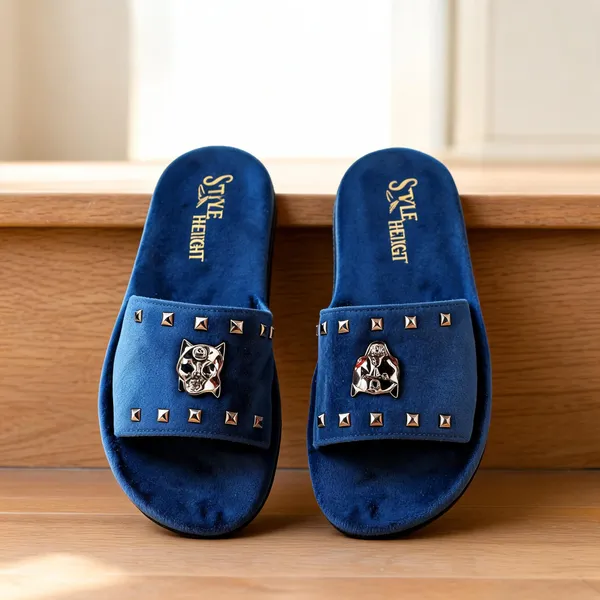 Men_Velvet_Studded_Slippers