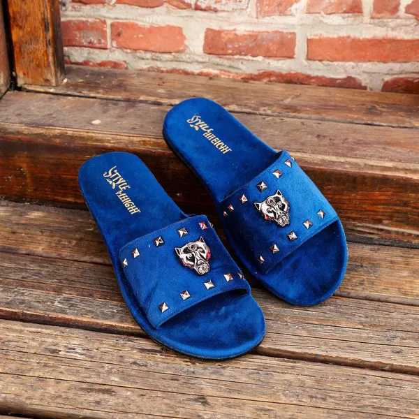 Men_Velvet_Studded_Slippers