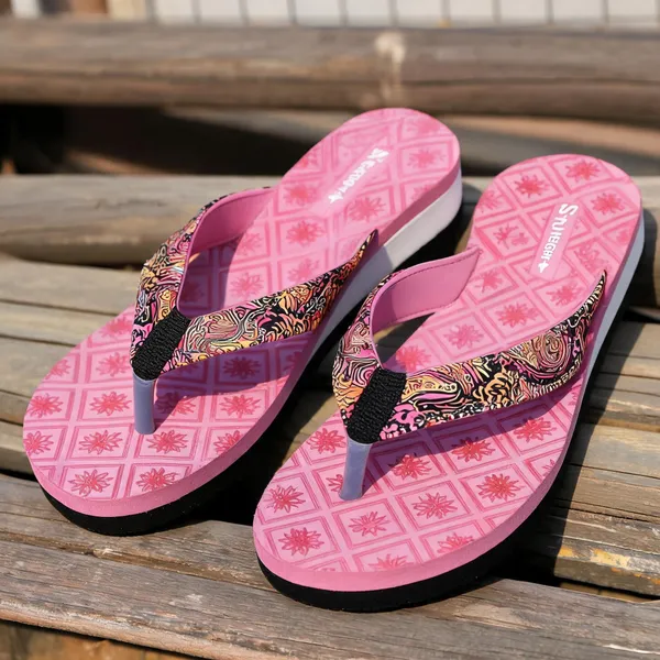 Pink_Rubber_Slippers_For_Women
