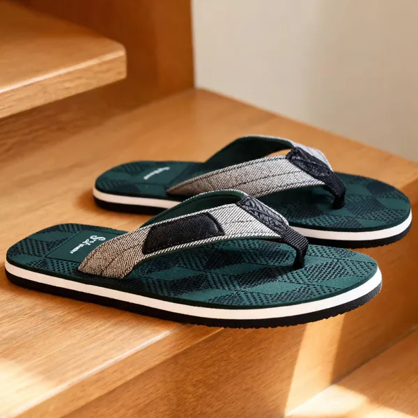 Green_Eva_Flip_Flops_For_Men