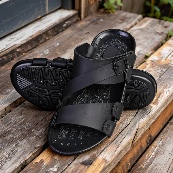 Men_Leather_Cross_Strap_Sandals