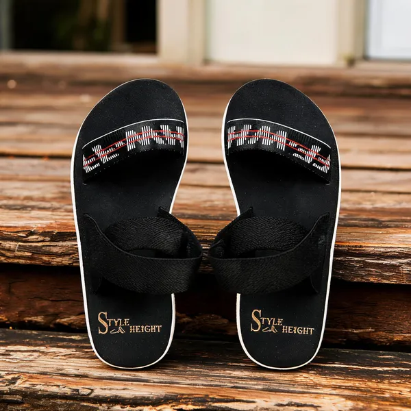 Black_Eva_Flats_For_Men
