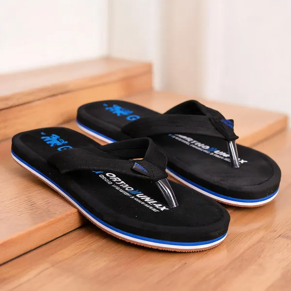 Black_And_Blue_Eva_Slippers_For_Men