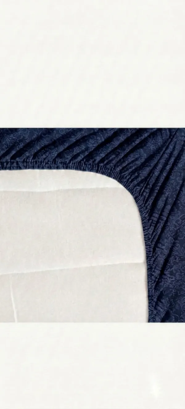 Navy_Blue_Paisley_Pattern_Fitted_Bedsheet