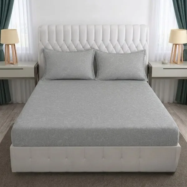 Grey_Floral_Print_Pillow_Covers