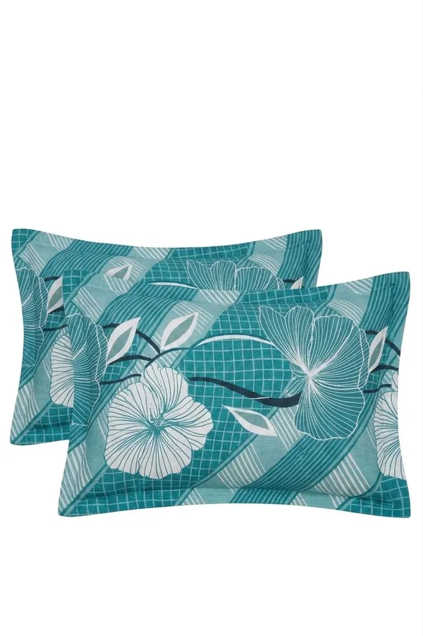 Patchwork_Floral_Print_Bedsheet_Set