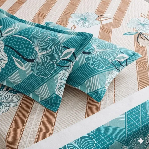 Patchwork_Floral_Print_Bedsheet