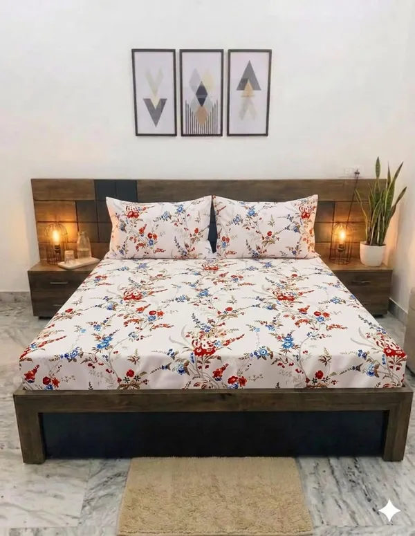 Floral_Print_Bedsheet
