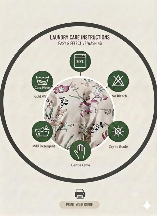 Floral_Print_Double_Bedsheet_Set
