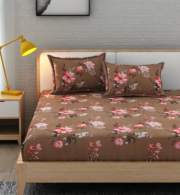 Floral_Printed_Shopping_Bag_With_Cord_Handles_Bed_Sheet_and_Pillow_Cover_Set