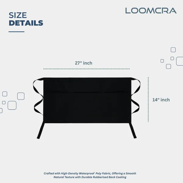 Black_Half_Apron_With_3_Utility_Pockets_For_Men_Women_Professional_Waist_Apron_For_Restaurant_Cafe_Salon_Kitchen_Waiter_Barista_Use_Adjustable_Black_Server_Apron_Pack_Of_2