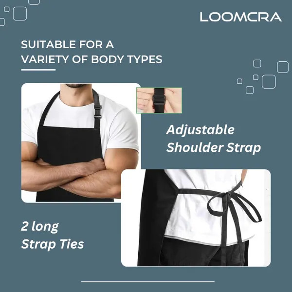 Pack_Of_12_Black_Kitchen_Aprons_For_Men_Women_Adjustable_Neck_Strap_Front_Pocket_Cooking_Baking_Cafe_Salon_Restaurant_Apron_Reusable_Washable_Cotton_Blend_Apron