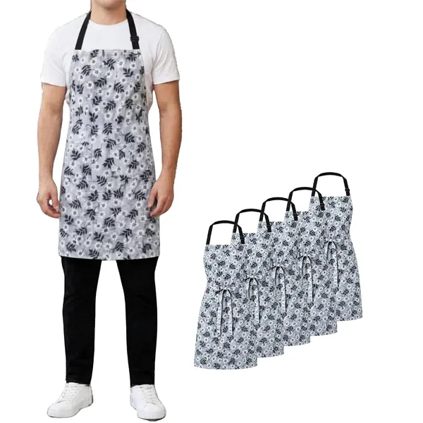 Floral_Kitchen_Apron_For_Men_Women_With_Front_Pocket_Adjustable_Cooking_Apron_For_Baking_Cafe_Salon_Gardening_Home_Kitchen_Use_Printed_Chef_Apron_Pack_Of_6