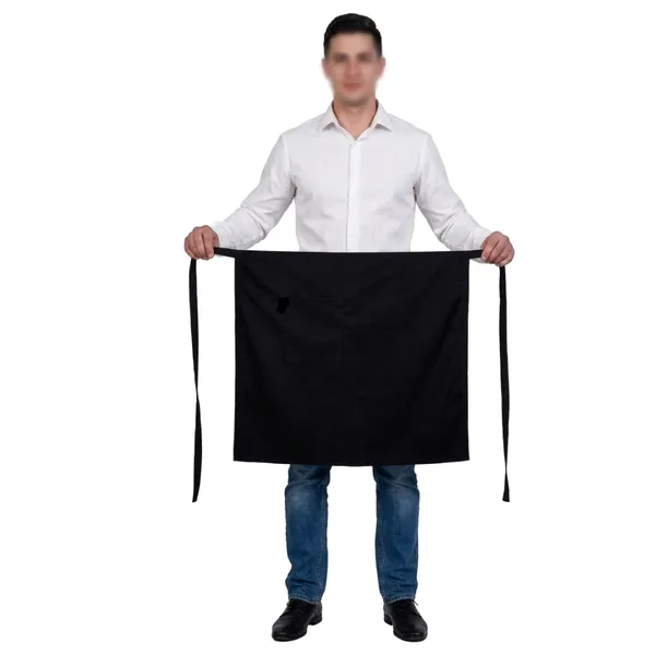 Premium_Waterproof_Unisex_Rubberized_Waist_Apron_with_Front_Pocket_|_Reusable_Half_Apron_for_Restaurant,_Cafe,_Salon,_Kitchen_&_Workshop_|_Black__pack_of_2