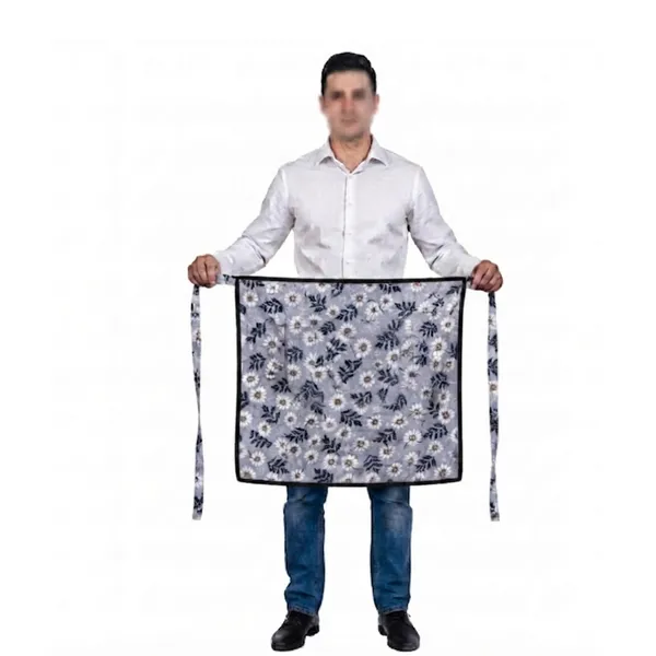 Premium_Waterproof_Unisex_Rubberized_Waist_Apron_with_Front_Pocket_|_Reusable_Half_Apron_for_Restaurant,_Cafe,_Salon,_Kitchen_&_Workshop_|_GREY