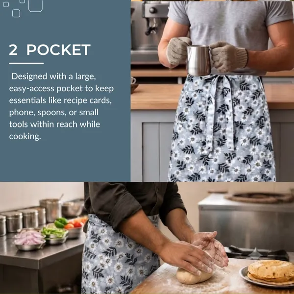 Premium_Waterproof_Unisex_Rubberized_Waist_Apron_with_Front_Pocket_|_Reusable_Half_Apron_for_Restaurant,_Cafe,_Salon,_Kitchen_&_Workshop_|_GREY