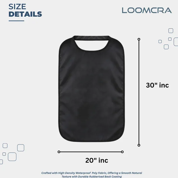 Waterproof_Adult_Feeding_Bib_Apron_for_Elderly_Men_&_Women_|_Reusable_Eating_Apron_|_Lightweight_Meal-Time_Clothing_Protector_|_Spill_&_Stain_Resistant_|_Black