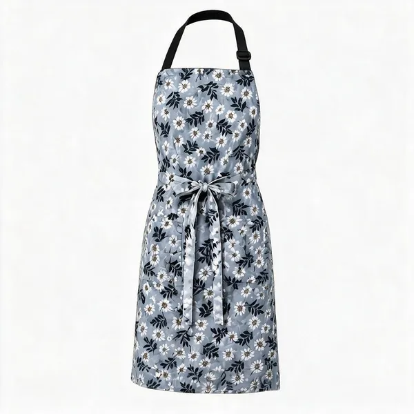 Loomcra_Kids_Grey_Floral_Apron_For_Boys_&_Girls_Above_10_Years_|_Adjustable_Neck_Cooking_&_Craft_Apron_With_Waist_Tie_|_Full_Coverage_Apron_For_School,_Baking,_Art_&_Gardening