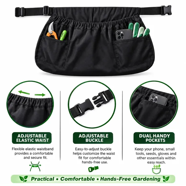 Loomcra_Garden_Harvest_Apron_For_Men_&_Women_|_Large_Fruit_&_Vegetable_Collection_Pouch_With_Side_Pockets_|_Hands_Free_Gardening_&_Harvesting_Bag_|_Reusable_Garden_Work_Apron_For_Fruits,_Vegetables