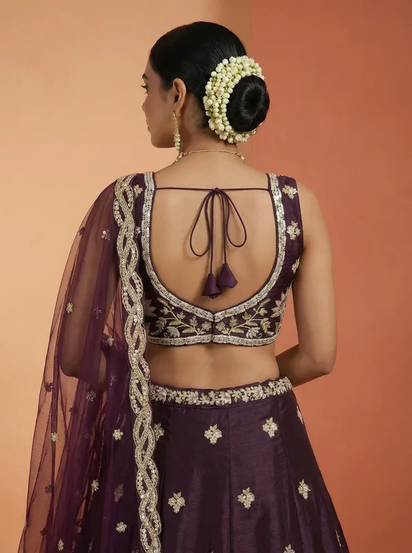 Purple_Embroidered_Lehenga_Choli_Set_for_Women