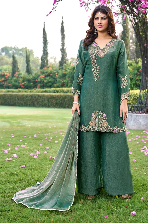 Green_Embroidered_Straight_Fit_Suit_Set_for_Women