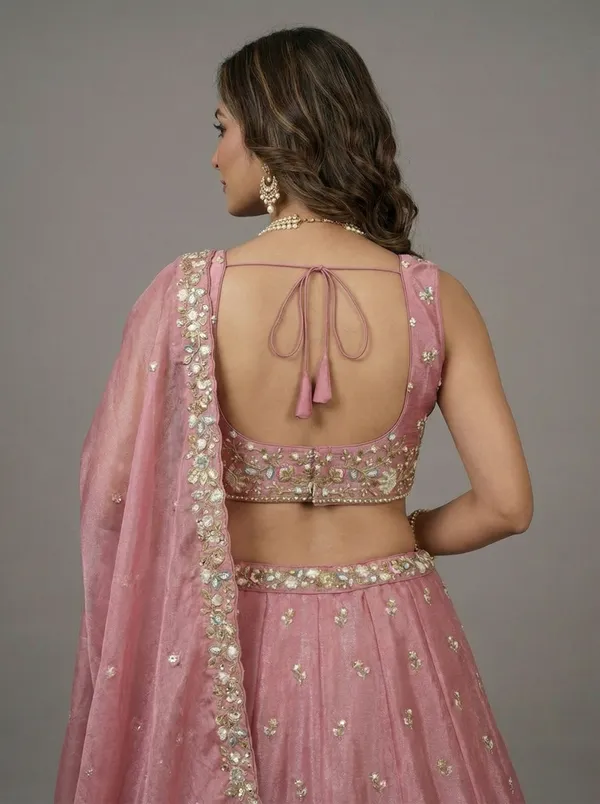 Pink_Net_Embroidered_Lehenga_Choli_Set_for_Women