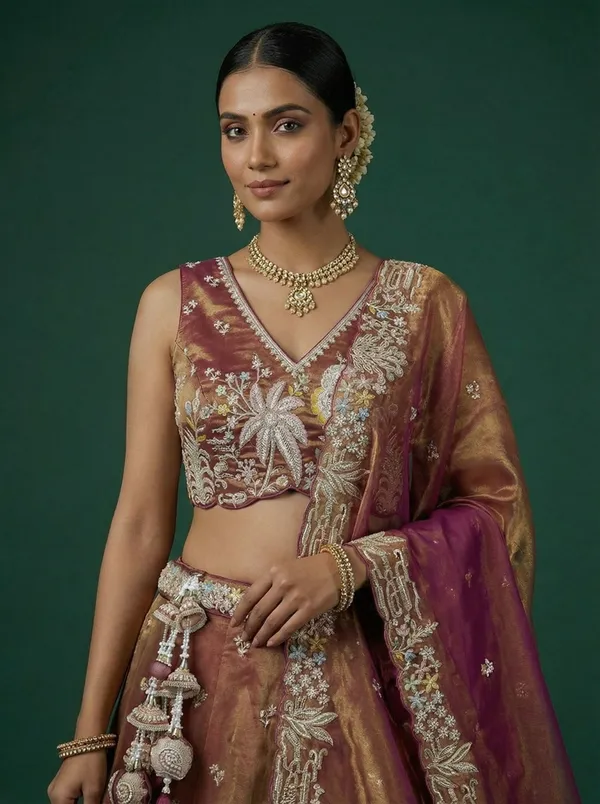Maroon_Embroidered_Lehenga_Choli_Set_for_Women