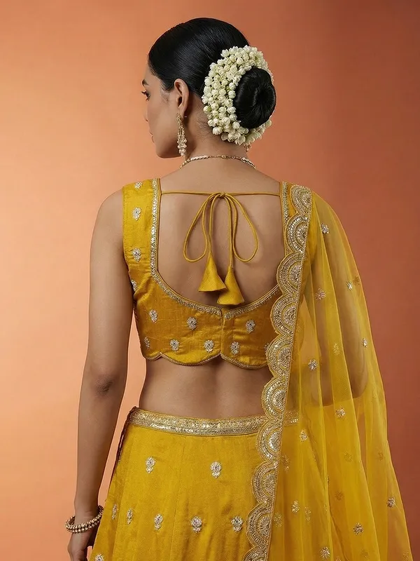 Yellow_Embroidered_Lehenga_Choli_Set_for_Women