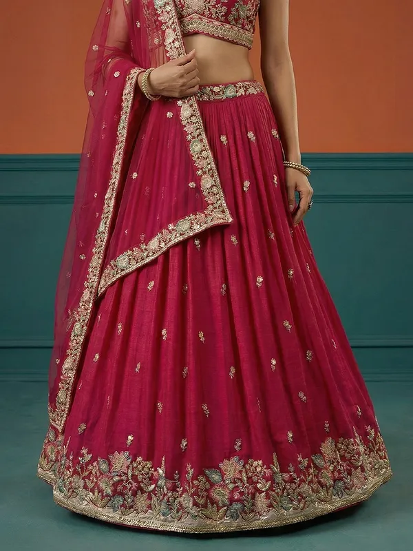 Magenta_Embroidered_Lehenga_Choli_for_Women
