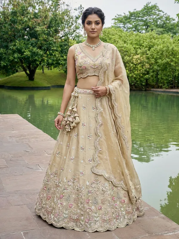 Beige_Embroidered_Flared_Lehenga_Choli_for_Women