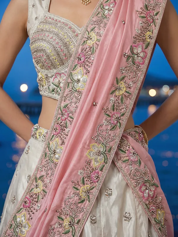 Ivory_And_Pink_Embroidered_Lehenga_Set_for_Women