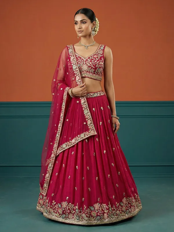 Magenta_Embroidered_Lehenga_Choli_for_Women