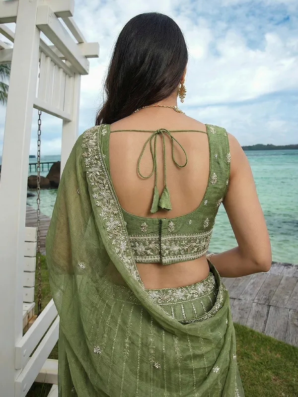 Green_Embroidered_Flared_Lehenga_Choli_Set_for_Women