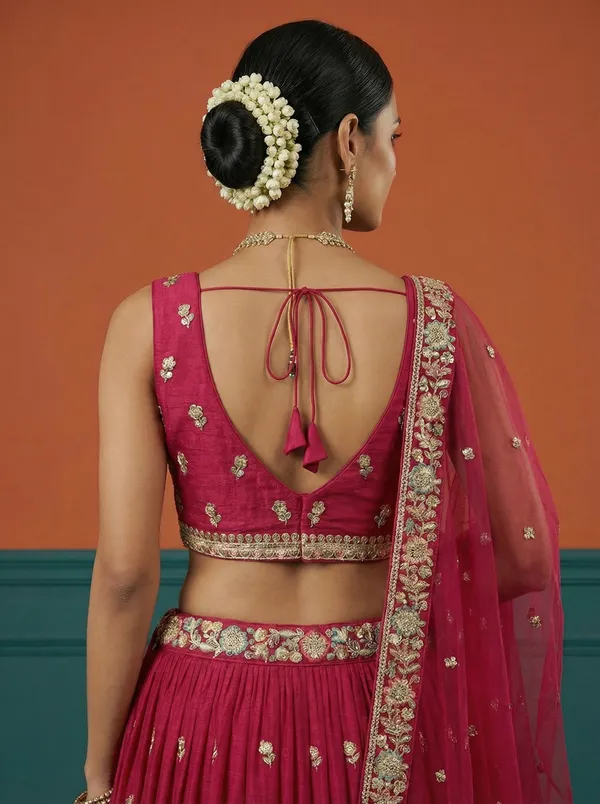 Pink_Embroidered_Lehenga_Choli_Set_for_Women