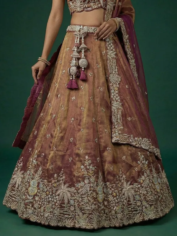 Maroon_Embroidered_Flared_Lehenga_Set_for_Women