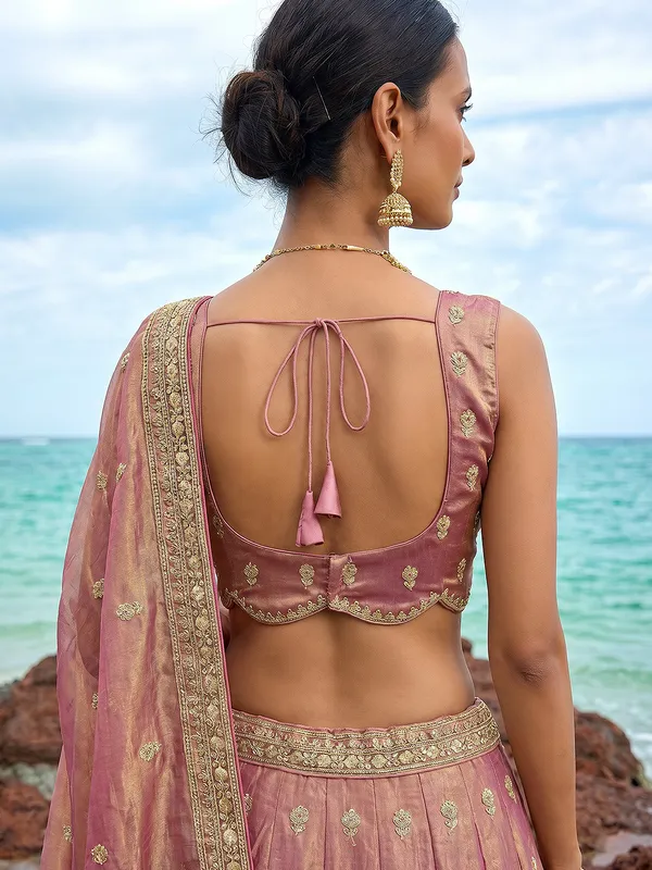 Pink_Embroidered_Flared_Lehenga_Choli_Set_for_Women
