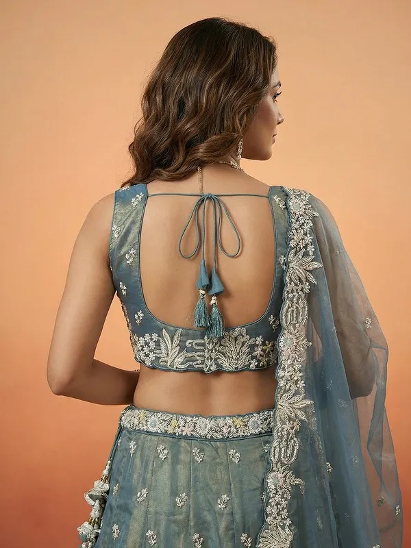 Blue_Grey_Embroidered_Lehenga_Choli_Set_for_Women