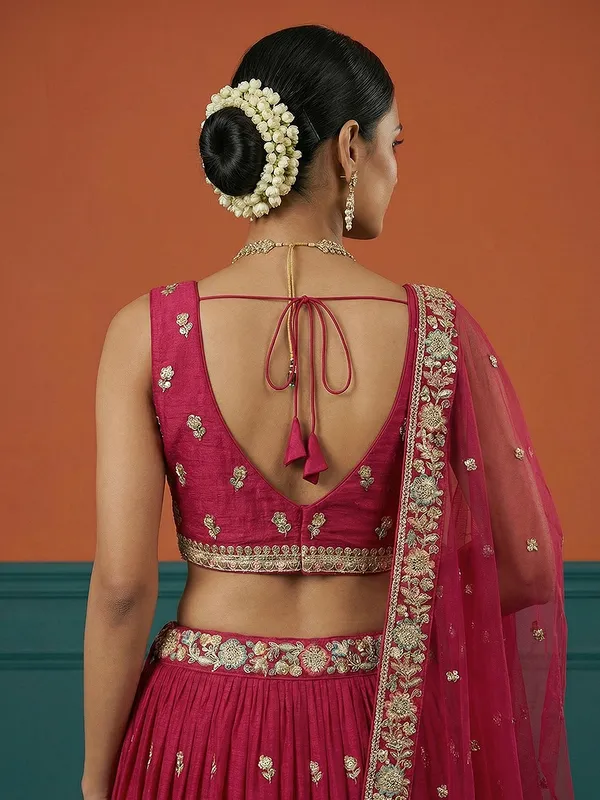 Magenta_Embroidered_Lehenga_Choli_for_Women