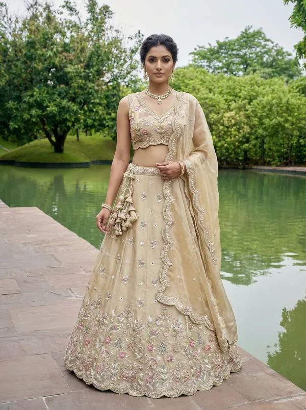 Beige_Embroidered_Lehenga_Choli_for_Women