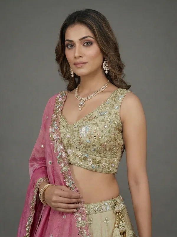 Gold_Embroidered_Lehenga_Choli_Set_for_Women