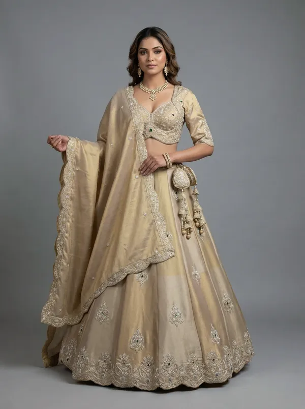 Beige_Embroidered_Lehenga_Choli_Set_for_Women